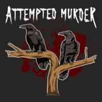 Crime Writer Literary Fans Funny Attempted Murder  Ladies Fitted T-shirt | Artistshot