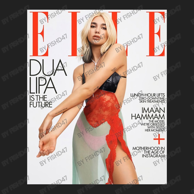 Dua Elle Is The Future Poster Basic T-shirt by fishd47 | Artistshot