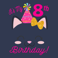 Kids Its My 8th Birthday Shirt Girl Kitty Cat Theme Party (eight) Prem Basic T-shirt | Artistshot