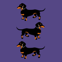 Black And Tan Dachshunds Basic T-shirt | Artistshot