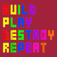 Build Play Destroy Building Blocks Master Builder Engineer Basic T-shirt | Artistshot