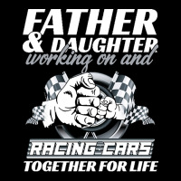 Fathers Day T  Shirt Father And Daughter Working On And Racing Cars To Women's V-neck T-shirt | Artistshot