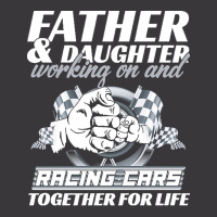 Fathers Day T  Shirt Father And Daughter Working On And Racing Cars To Ladies Curvy T-shirt | Artistshot