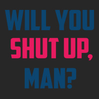 Will You Shut Up Man Biden Debate Quotemen's Funny Men's T-shirt Pajama Set | Artistshot