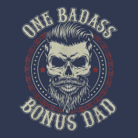 Mens One Badass Bonus Dad Birthday Step Dad Father's Day Tee T Shirt Basic T-shirt | Artistshot