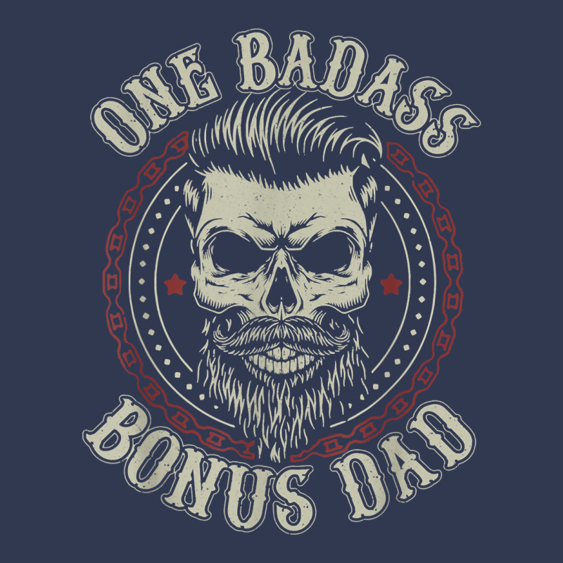 Mens One Badass Bonus Dad Birthday Step Dad Father's Day Tee T Shirt Basic T-shirt by norhannuchols | Artistshot