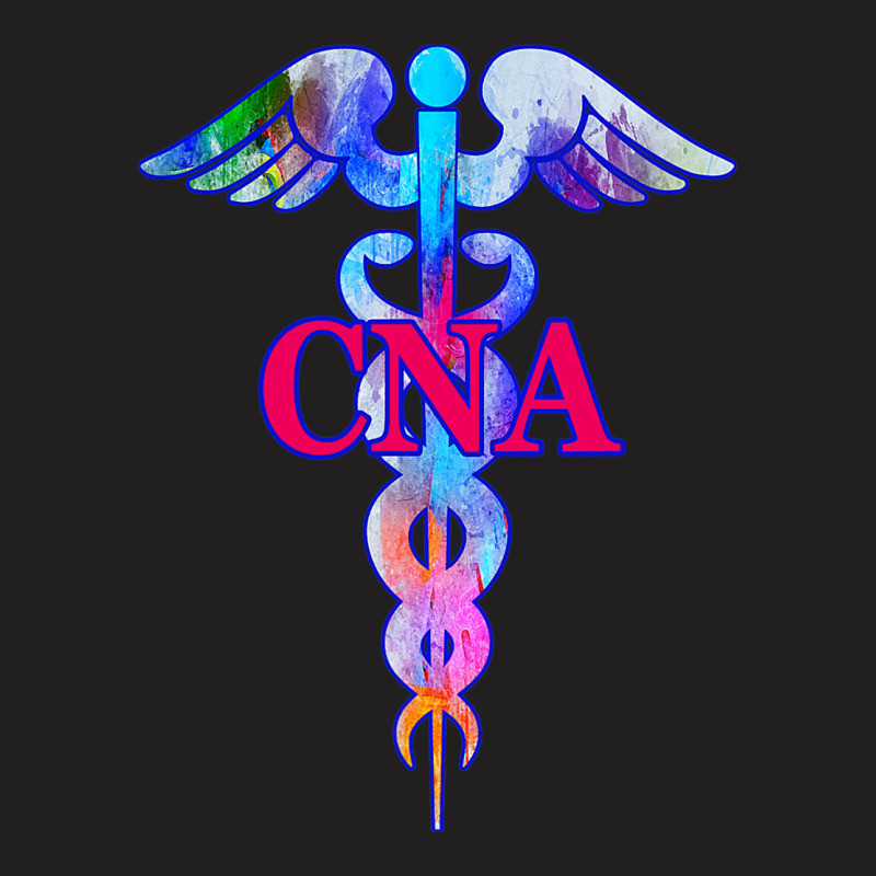 Cna Certified Nursing Assistant Medical Emblem Cad T-shirt | Artistshot