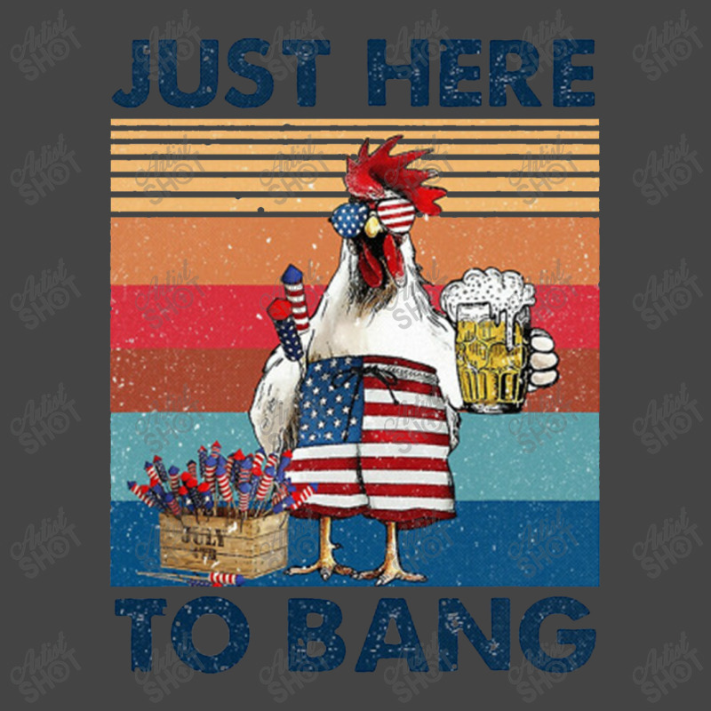 4th Of July Just Here To Bang Basic Youth T-shirt | Artistshot