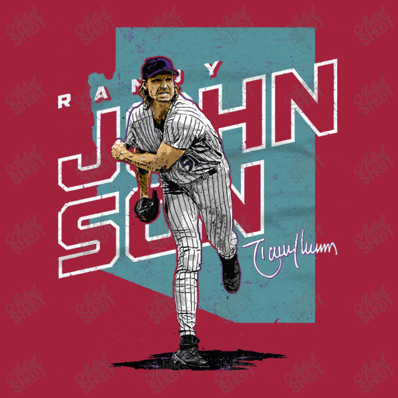 Randy Johnson Player Map Basic Youth T-shirt by kr205 | Artistshot