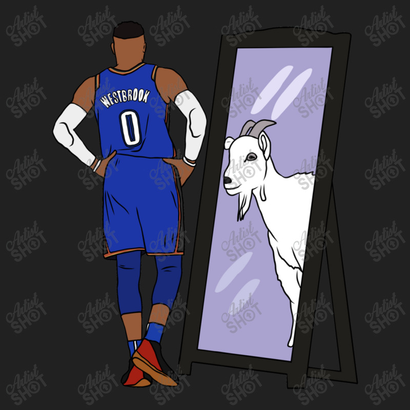 Russell Westbrook Mirror Goat (thunder) Basic Youth T-shirt by grahamlauren | Artistshot