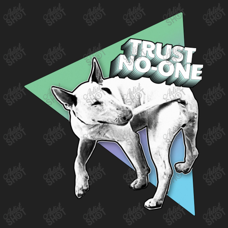 Trust No One Nihilist Dog Design Basic Youth T-shirt by oragumun | Artistshot