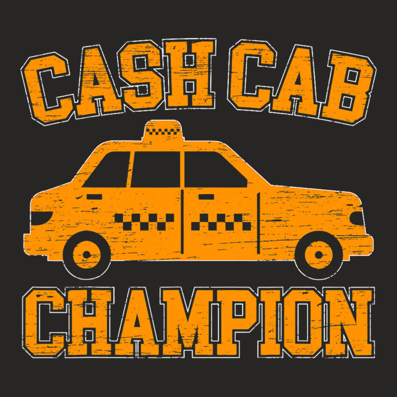 Cash Cab Champion Taxi Driver Taxicab Cab Driver C Ladies Fitted T-Shirt by MATTHEWSEARCE | Artistshot