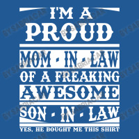 Proud Mom In Law Of A Freaking Awesome Son In Law Camping Chair | Artistshot