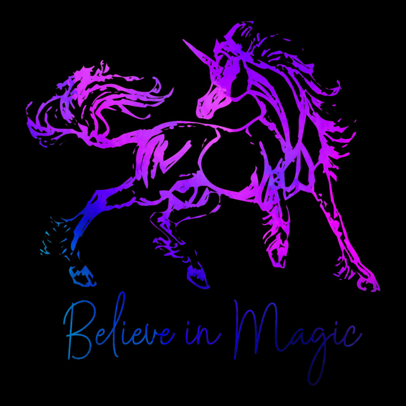 Believe In Magic Unicorn Horse Lover Vintage Fanta Long Sleeve Shirts | Artistshot