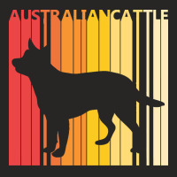 Australian Cattle T  Shirt Vintage Australian Cattle Dog T  Shirt Ladies Fitted T-shirt | Artistshot