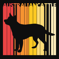 Australian Cattle T  Shirt Vintage Australian Cattle Dog T  Shirt Crop Top | Artistshot