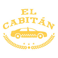 Cab Driver Pun Cabtain El Cabitan Funny Taxi Drive Raglan Crop Top | Artistshot