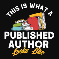 Book Writers This Is What A Published Author Looks Crop Top | Artistshot