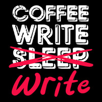 Coffee Write Sleep Write Writer Author Novelist Jo Maternity Scoop Neck T-shirt | Artistshot