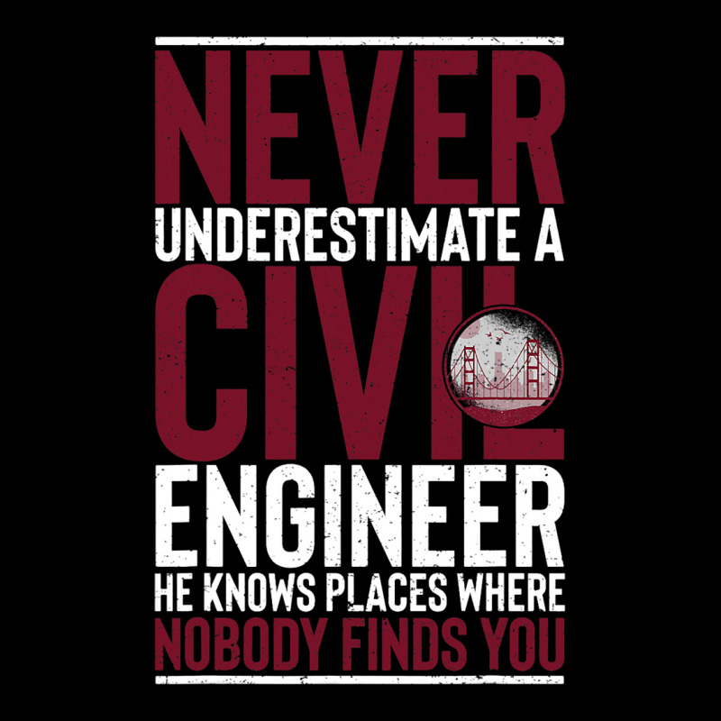 Civil Engineer Bridge Builder Engineering Student V-neck Tee | Artistshot