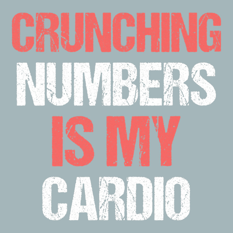 Crunching Numbers Is My Cardio Funny Accountant Gi Unisex Sherpa-lined Denim Jacket | Artistshot