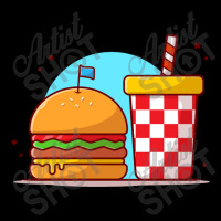 Burger And Soda Cartoon Fleece Short | Artistshot