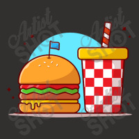 Burger And Soda Cartoon Champion Hoodie | Artistshot