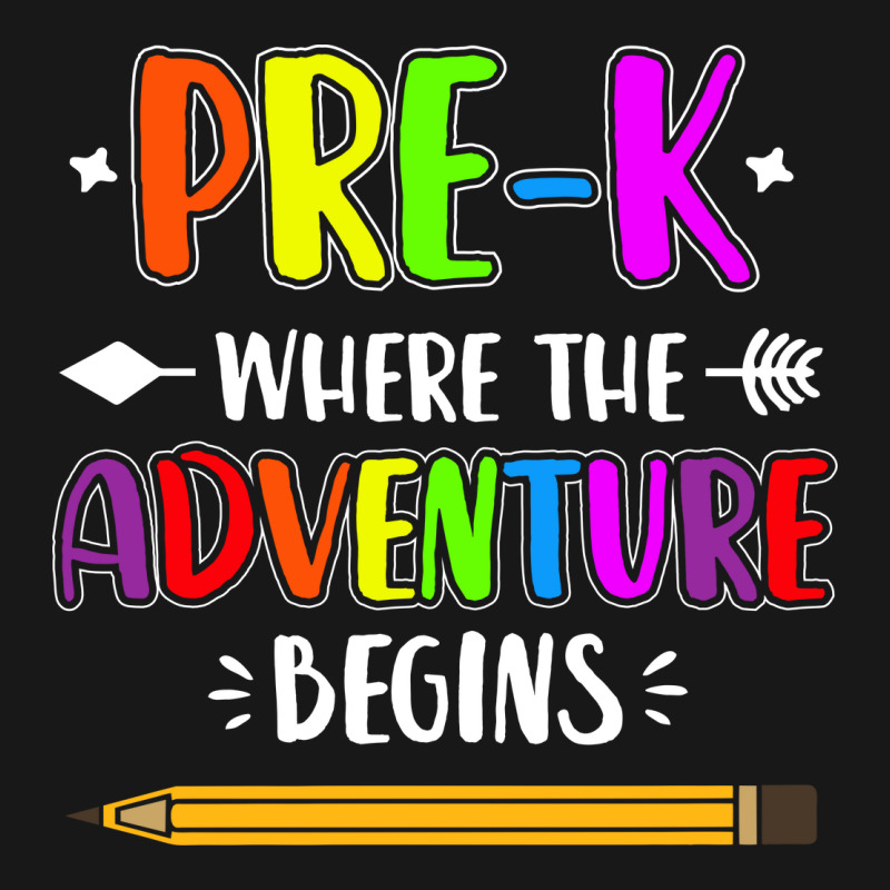 Pre K Where The Adventure Begins Flannel Shirt | Artistshot