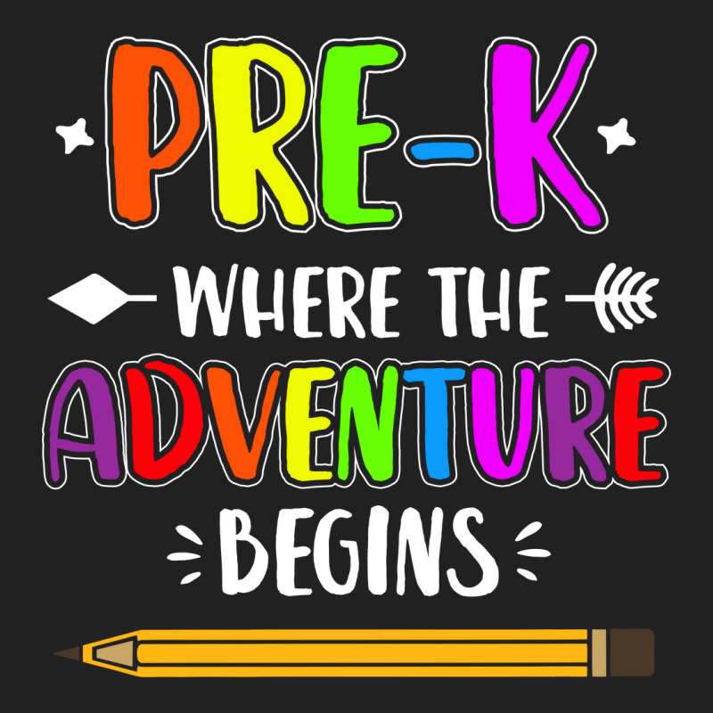 Pre K Where The Adventure Begins Basic T-shirt | Artistshot