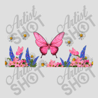 Butterflies And Flowers V-neck Tee | Artistshot