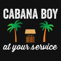 Cabana Boy At Your Service Funny Bartender Server Graphic T-shirt | Artistshot