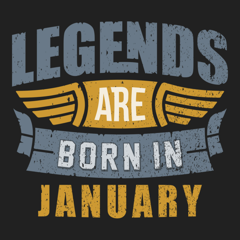 Legend Born January Basic Youth T-shirt by kullyyully | Artistshot