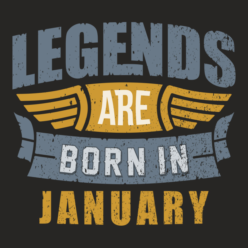 Legend Born January Ladies Fitted T-Shirt by kullyyully | Artistshot