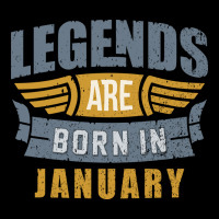 Legend Born January Long Sleeve Baby Bodysuit | Artistshot