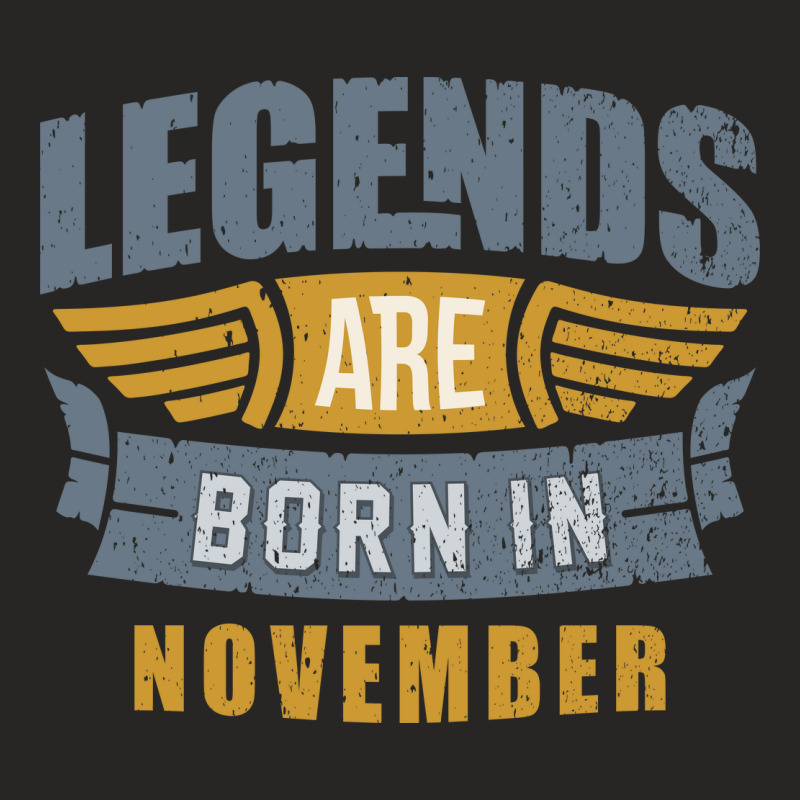 Legend Born November Ladies Fitted T-Shirt by kullyyully | Artistshot