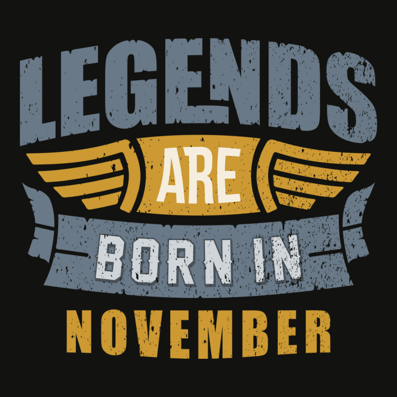 Legend Born November Scorecard Crop Tee by kullyyully | Artistshot