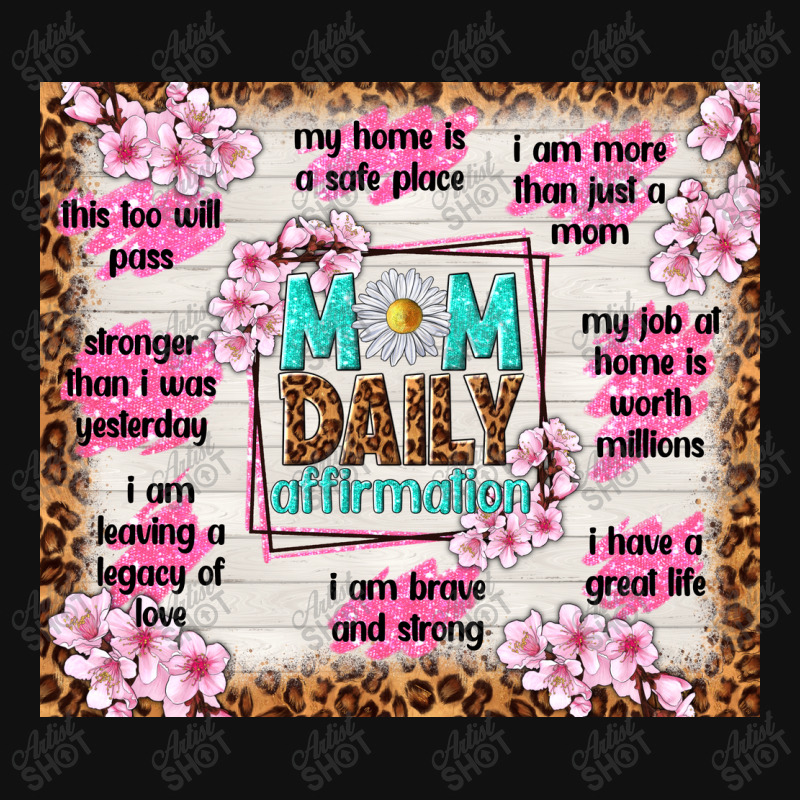 Mom Daily Affirmation Holiday Stocking | Artistshot