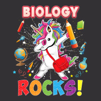 Biology Rocks Back To School Dabbing Unicorn First Vintage Short | Artistshot