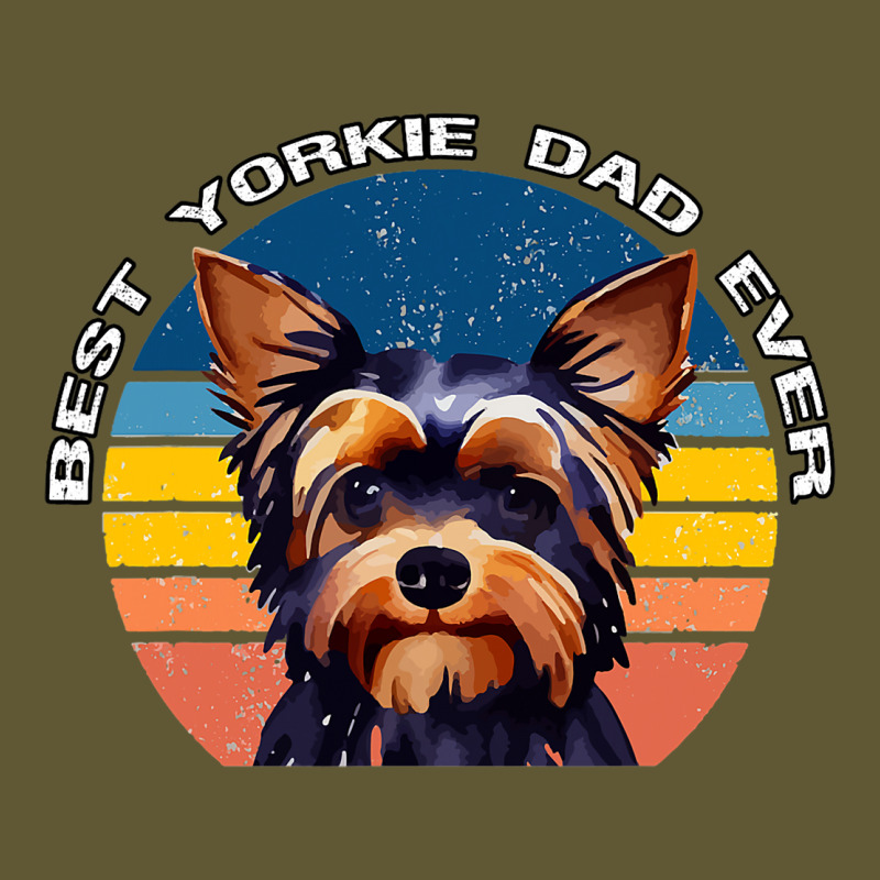 Best Yorkie Dad Ever Vintage 70s Style Yorkshire T Vintage Short | Artistshot