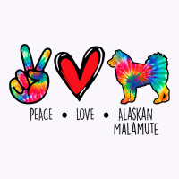 Alaskan Malamute Mom Dad Tie Dye Dog Paw Lover Tank Top | Artistshot