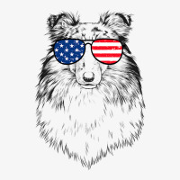 4th Of July Shetland Sheepdog Dog Patriotic Usa Su Ladies Fitted T-shirt | Artistshot