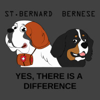 Bernese Mountain Dog And Saint Bernard Are Differe Vintage T-shirt | Artistshot