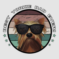 Best Yorkie Dad Ever Vintage Yorkshire Terrier Dog Exclusive T-shirt | Artistshot