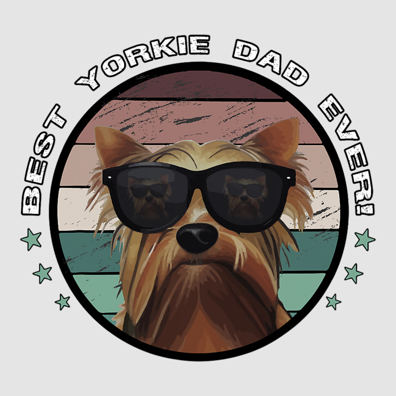 Best Yorkie Dad Ever Vintage Yorkshire Terrier Dog Exclusive T-shirt by KIMBERLYABDILLA | Artistshot