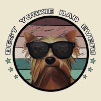 Best Yorkie Dad Ever Vintage Yorkshire Terrier Dog Cropped Hoodie | Artistshot