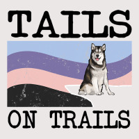 Alaskan Malamute Tails On Trails Funny Dog Hiking Pocket T-shirt | Artistshot