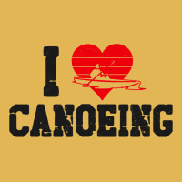 Canoe Canoeing Heart Vintage I Love Canoeing 3 Vintage Hoodie And Short Set | Artistshot