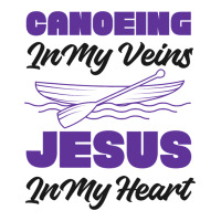 Canoe Canoeing Jesus Faith Canoeing In My Veins Je Men's 3/4 Sleeve Pajama Set | Artistshot