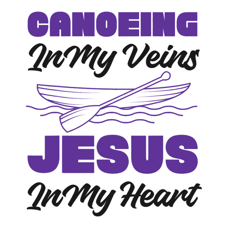 Canoe Canoeing Jesus Faith Canoeing In My Veins Je Men's 3/4 Sleeve Pajama Set | Artistshot