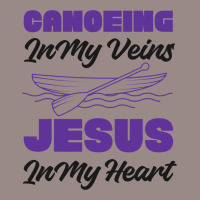 Canoe Canoeing Jesus Faith Canoeing In My Veins Je Vintage T-shirt | Artistshot